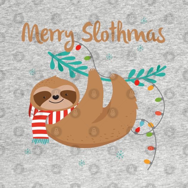 Merry Slothmas by ManxHaven